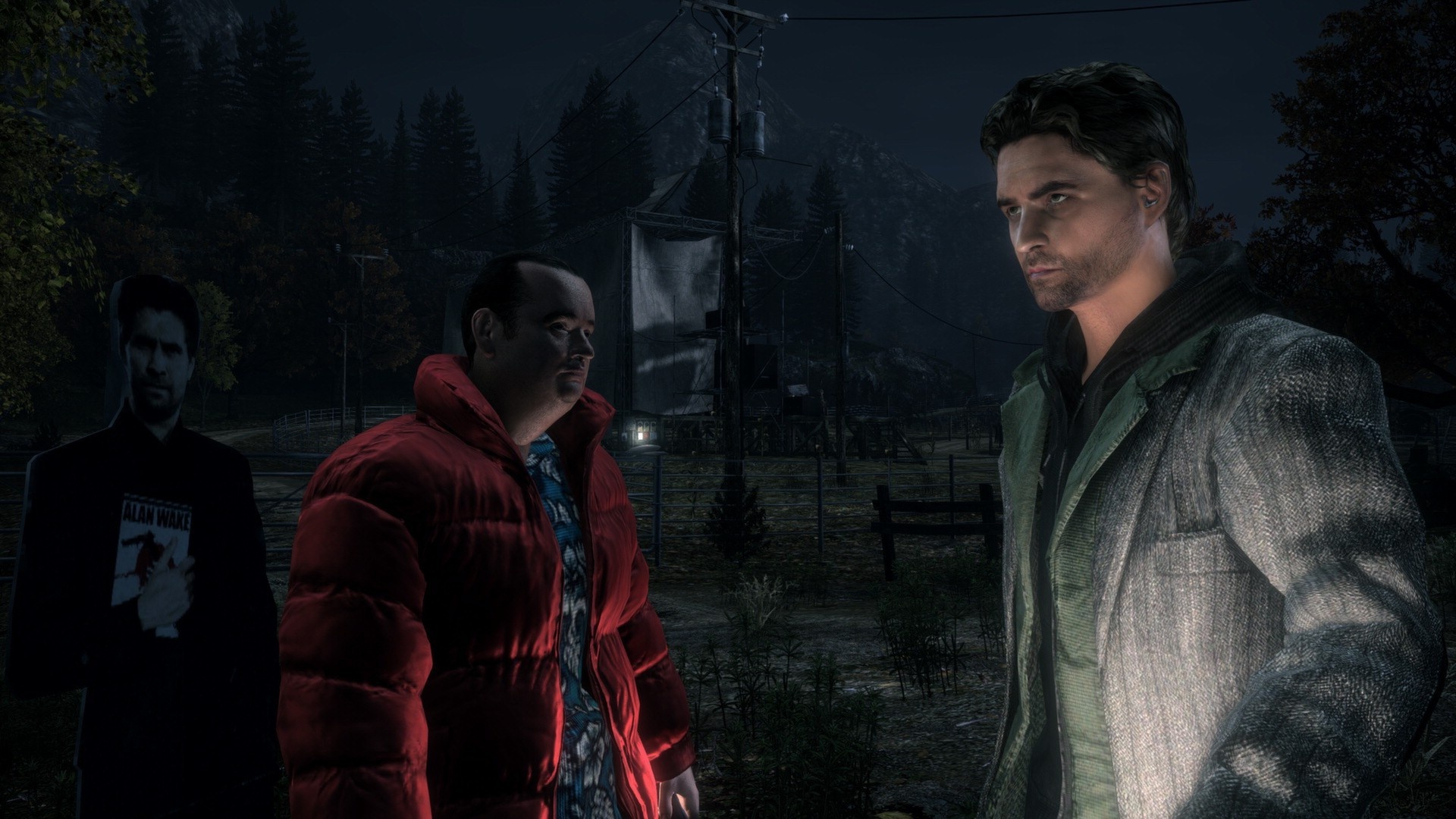 Detail von Alan Wake