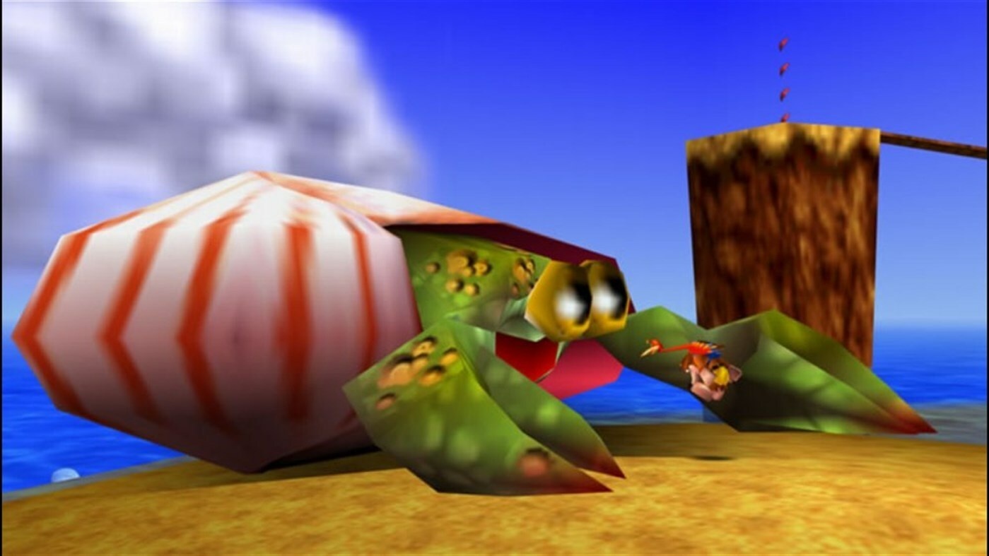 Regalfoto von Banjo-Kazooie